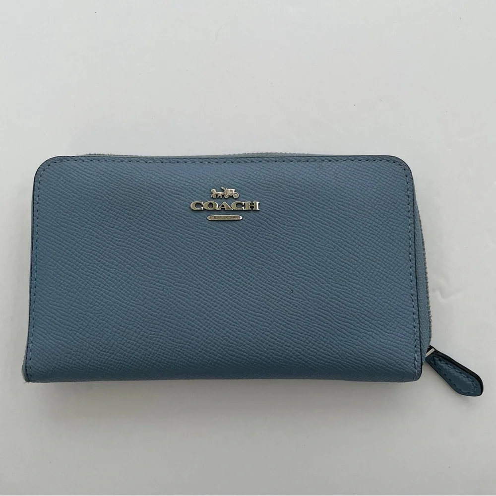 Coach Crossgrain Leather Mini Lillie Carryall Bag +matching Medium Id Zip Wallet - Picture 12 of 16